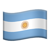 ארגנטינה Apple Emoji