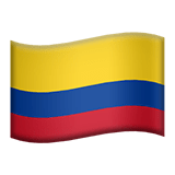 קולומביה Apple Emoji