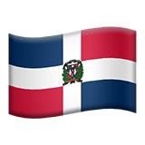 הרפובליקה הדומיניקנית Apple Emoji