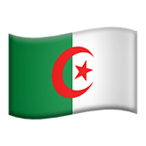 אלג'יריה Apple Emoji