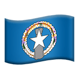 איי מריאנה הצפוניים Apple Emoji