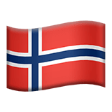 נורווגיה Apple Emoji