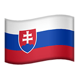 סלובקיה Apple Emoji