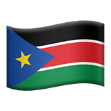 דרום סודאן Apple Emoji