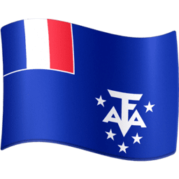 הארצות הדרומיות והאנטארקטיות של צרפת Facebook Emoji