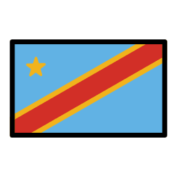 הרפובליקה הדמוקרטית של קונגו OpenMoji Emoji