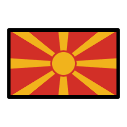 מקדוניה הצפונית OpenMoji Emoji