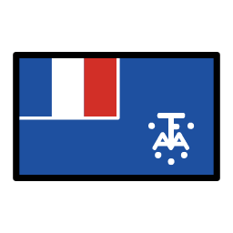 הארצות הדרומיות והאנטארקטיות של צרפת OpenMoji Emoji