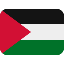 מדינה פלסטינית Twitter Emoji